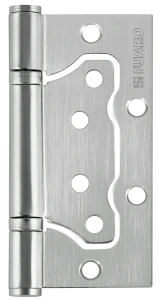 Петля универсальная без врезки IN4500W-BL SC (500-2BB/BL 100x2,5) матовый хром БЛИСТЕР