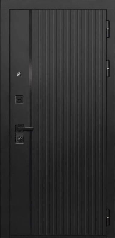 Входная дверь ДвериПРО L-45 ФЛ-609 (L-52, 10мм, белый матовый) DPRO196512 внешняя сторона