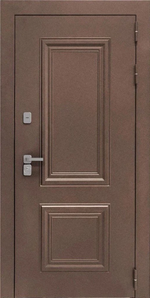 Входная дверь ДвериПРО Д-68 ФЛ-701 (10мм, дуб шоколад) DPRO198043 внешняя сторона